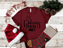 Load image into Gallery viewer, Baking Mode Christmas T-Shirt
