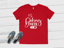 Load image into Gallery viewer, Baking Mode Kids Christmas T-Shirt
