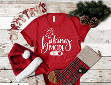 Load image into Gallery viewer, Baking Mode Christmas T-Shirt
