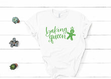 Load image into Gallery viewer, Baking Queen Christmas T-Shirt
