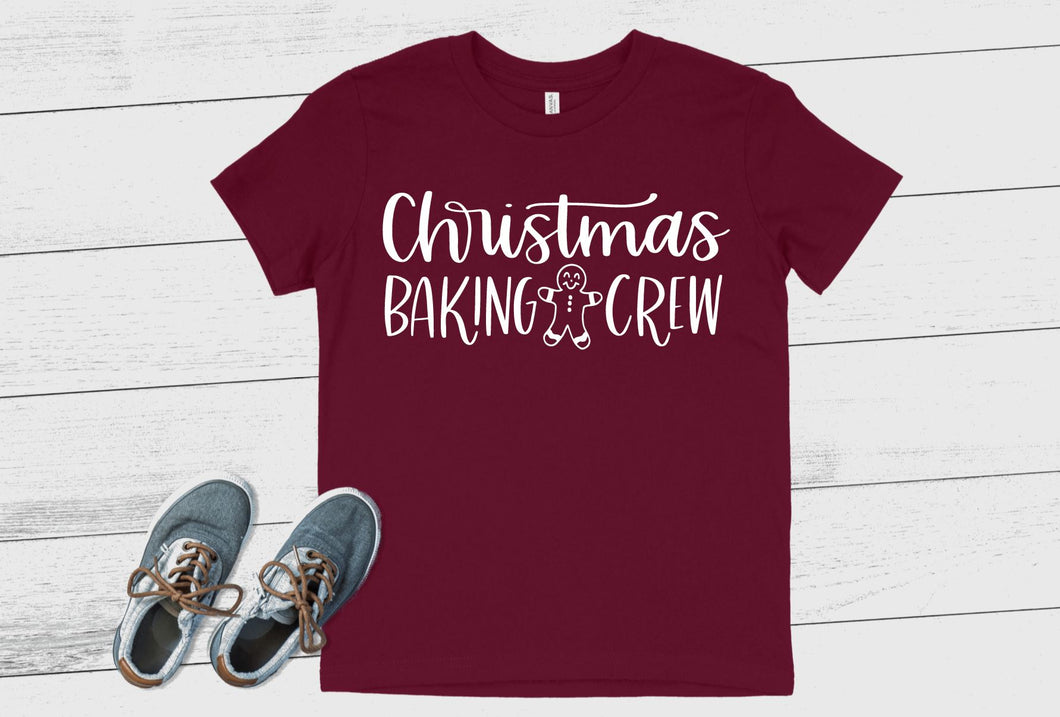 Christmas Baking Crew - Kids Christmas T-Shirt