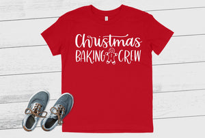 Christmas Baking Crew - Kids Christmas T-Shirt