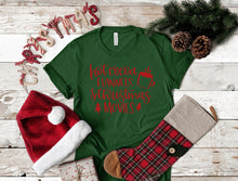 Load image into Gallery viewer, Hot Cocoa, Flannels, and Christmas Movies T-Shirt
