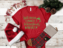 Load image into Gallery viewer, Hot Cocoa, Flannels, and Christmas Movies T-Shirt
