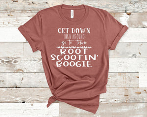 Boot Scootin' Boogie Bella + Canvas Shirt