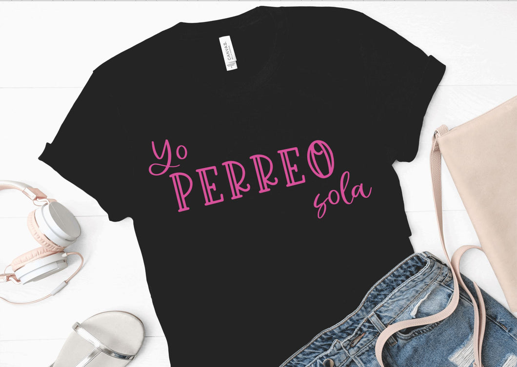 Yo perreo sola (Bella + Canvas) T-Shirt